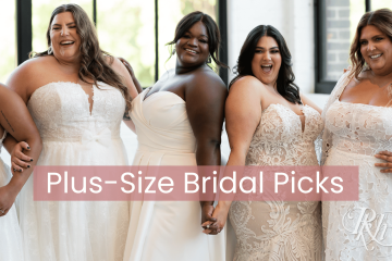 an image of Plus-Size Bridal Picks