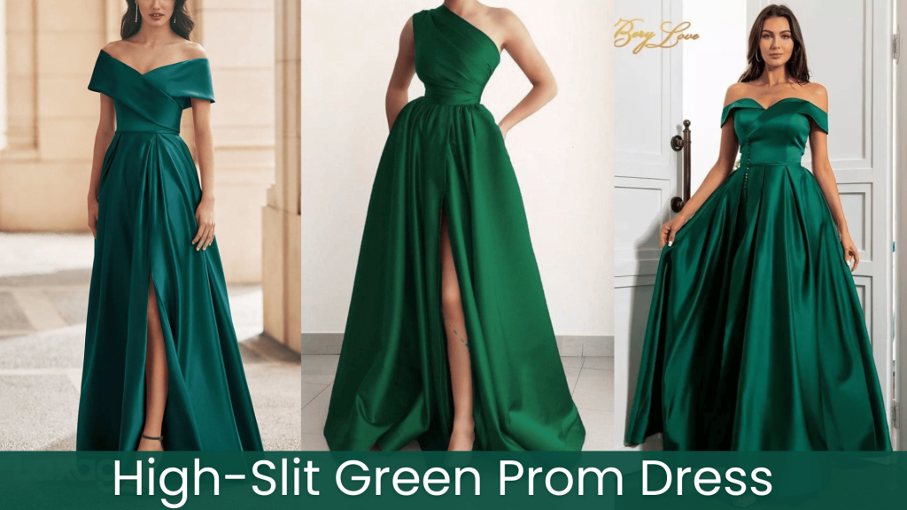 an image of 10 Gorgeous Green Prom Dresses for a Bold Look